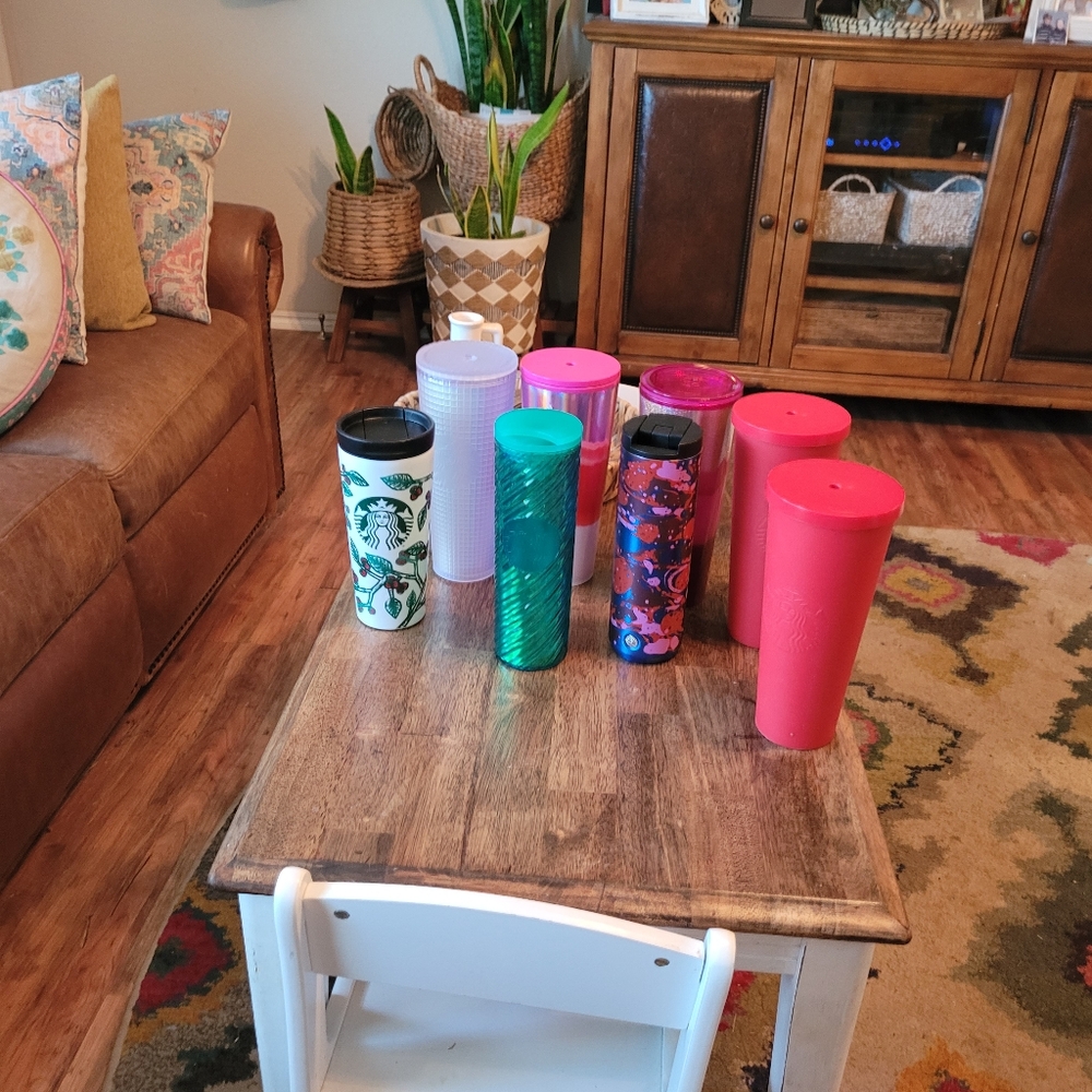 Starbucks tumblers